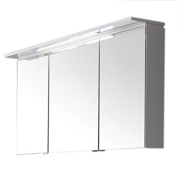 b collection b maxx Spiegelschrank - 100 cm, 3 Doppelspiegeltüren