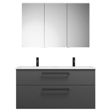 Burgbad Eqio Badmöbel Set Slim - 122 cm