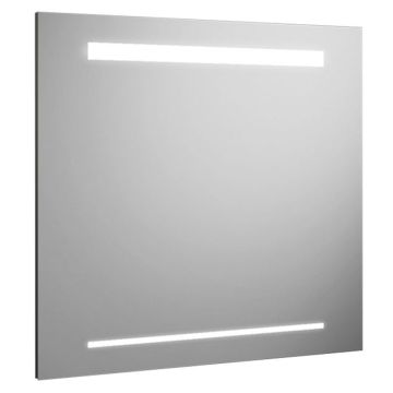 Burgbad Iveo Leuchtspiegel mit horizontaler LED-Beleuchtung