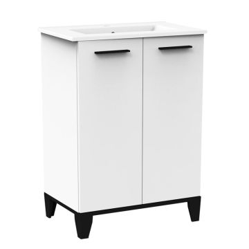 Fackelmann TE-A Waschtisch mit Unterschrank - 61,2 cm