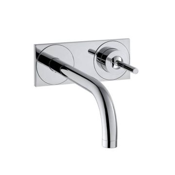 Axor Uno Waschtisch-Armatur Unterputz mit Joystick-Mischsystem, Ablaufgarnituri