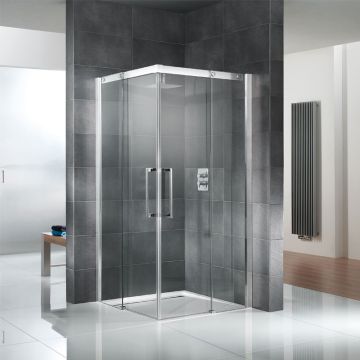 HSK K2P Dusche mit Eckeinstieg 120 cm