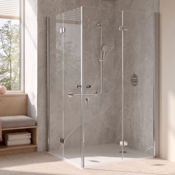 HSK Exklusiv 2.0 Dusche mit Eckeinstieg