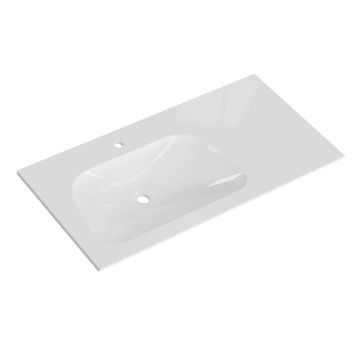 Pelipal PCON Mineralmarmor-Waschtisch 107 cm