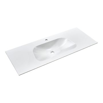 Pelipal PCON Mineralmarmor-Waschtisch 122 cm