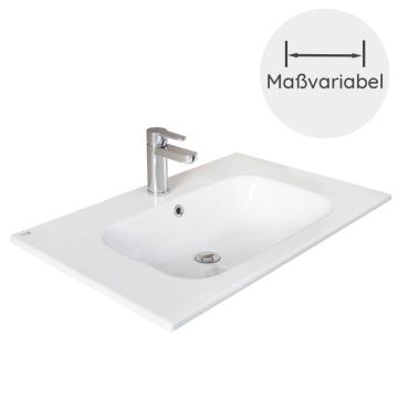 Pelipal PCON Keramikwaschtisch maßvariabel