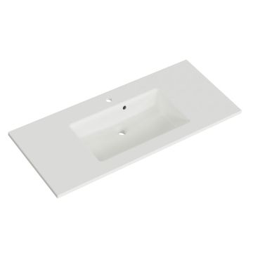 Pelipal Serie 7040 Möbelwaschtisch / Mineralmarmor-Waschtisch - 122 cm