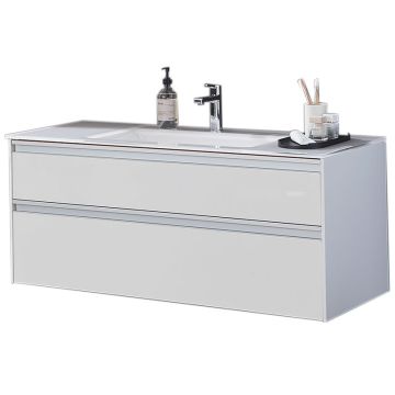 Schöner Wohnen Stockholm Waschtisch mit Unterschrank Set 3 - 122 cm