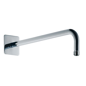 Wand-/ Deckenarm: mit Wandarm, gebogen, Rosette Softcube