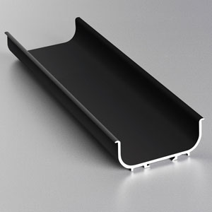 Griffvariante: schwarz gepulvert