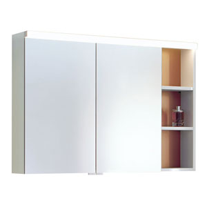 Ausführung Spiegelschrank: Regal rechts