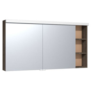 Ausführung Spiegelschrank: Regal rechts