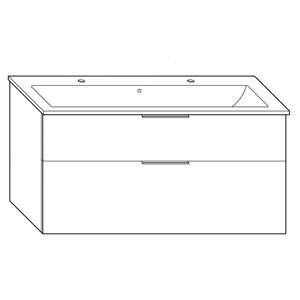 Waschtisch-Beleuchtung: ohne