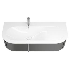 Ausführung Waschtisch mit Unterschrank: Beckenmulde links