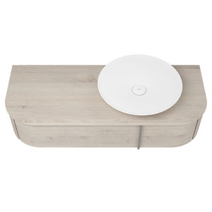 Ausführung Waschtisch mit Unterschrank: Becken rechts