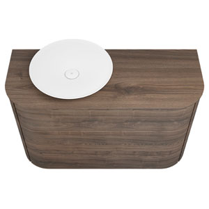 Ausführung Waschtisch mit Unterschrank: Becken links