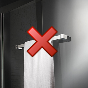 Ausstattung: ohne Handtuchhalter