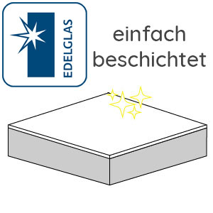 Beschichtung: mit Edelglas-Beschichtung