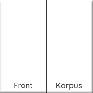 Front- und Korpusfarbe Waschtischunterschrank: Weiß