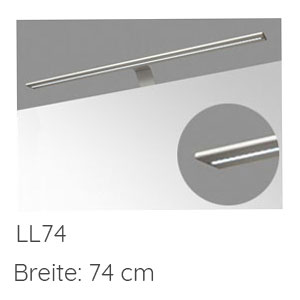 Aufsatzleuchte: LED 6,0 Watt - 6000 Kelvin, 74 cm