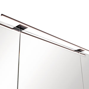 Aufsatzleuchte: LED, Schwarz, 9 Watt, 2700 - 6500K, Breite: 90 cm