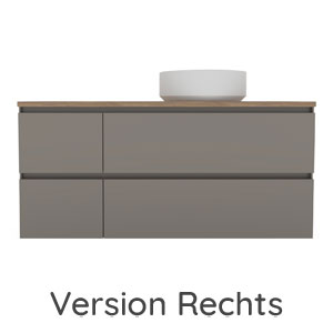 Ausführung Waschtisch: Waschtisch rechts
