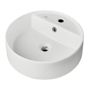 Waschtisch-Typ: OVO 45, Keramik, inkl. Überlauf