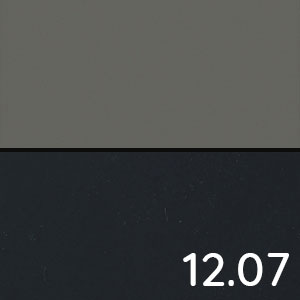 Front- und Korpusfarbe: Glas Grau - Anthrazit Seidenglanz