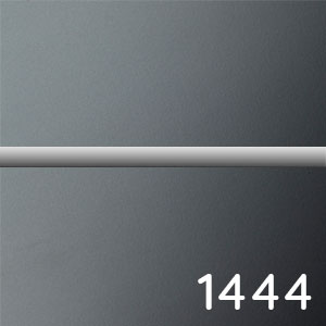 Frontfarbe: Stahlgrau Metallic - chromfarbene Enlage