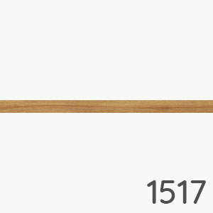 Frontfarbe: Weiß Matt - Holz Einlage