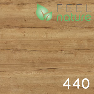 Frontfarbe: Halifax Eiche quer Nachbildung mit Synchronpore - Folie