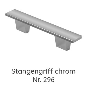 Griffvariante: Stangengriff chrom