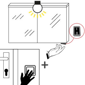 Schalter für Beleuchtung: Farblichtschalter und Raumschaltung