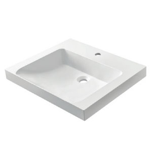 Waschtisch-Typ: 60 cm - RonX 600C, inkl. Clou Ab- und Überlauf in Chrom