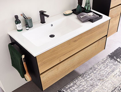 Pelipal Solitaire Waschtisch mit Unterschrank Pelipal Solitaire 6010 Waschtischunterschrank