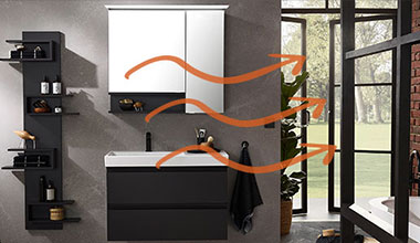 Richtig Lüften im Bad